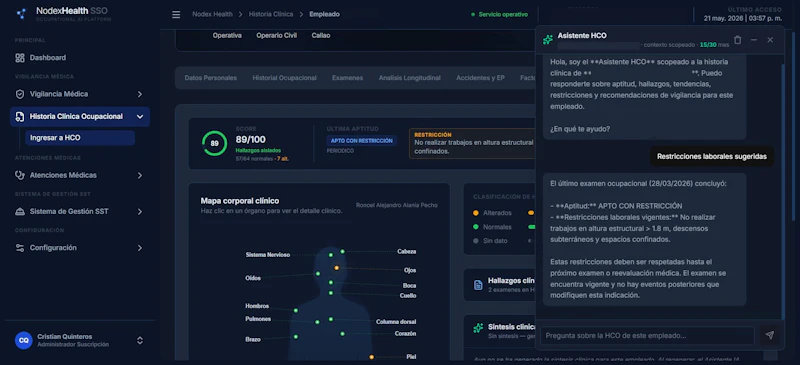 Nodex-Health SSO Occupational AI screenshot 4