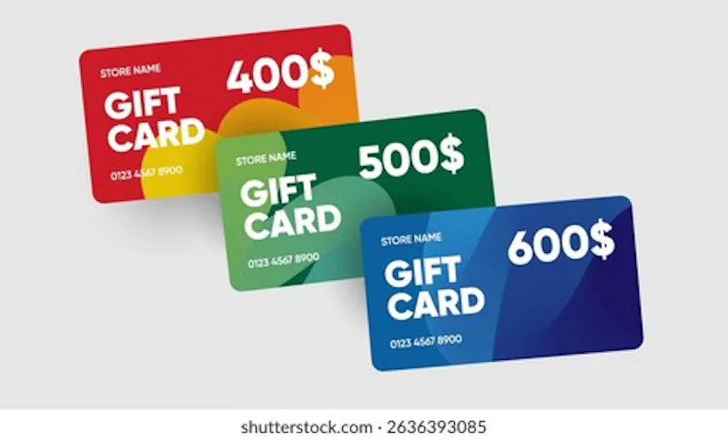 Gift card  screenshot 1