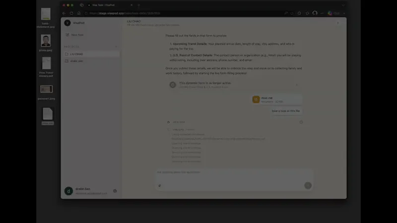 VisaPod screenshot 1 (video preview)