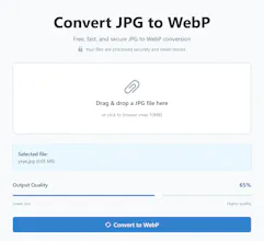 JPG to WebP Converter gallery image