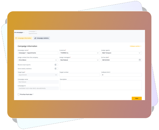 وسائط Telemanager CRM - CRM لشركات التسويق عبر الهاتف 3