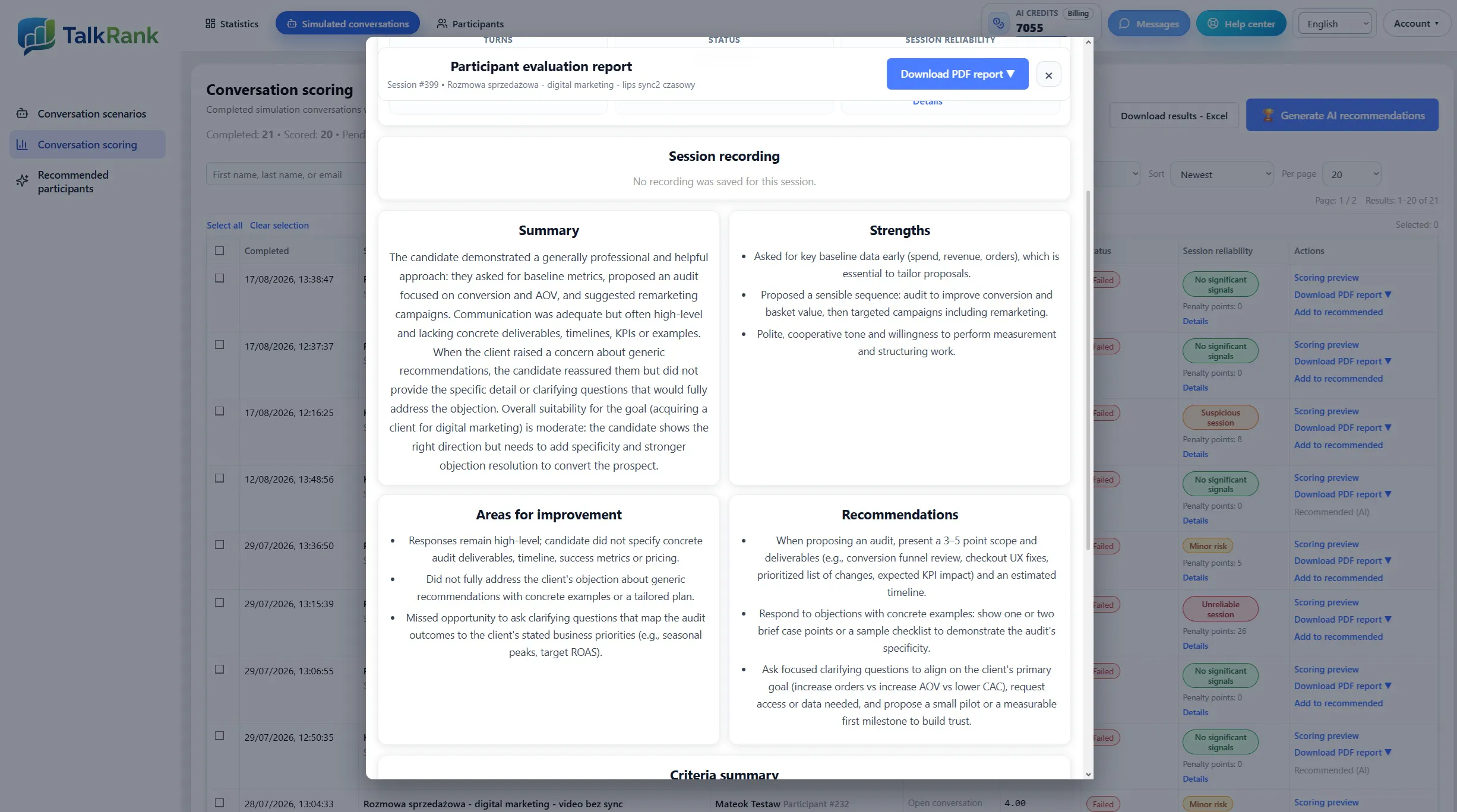 Talkrank.app gallery image