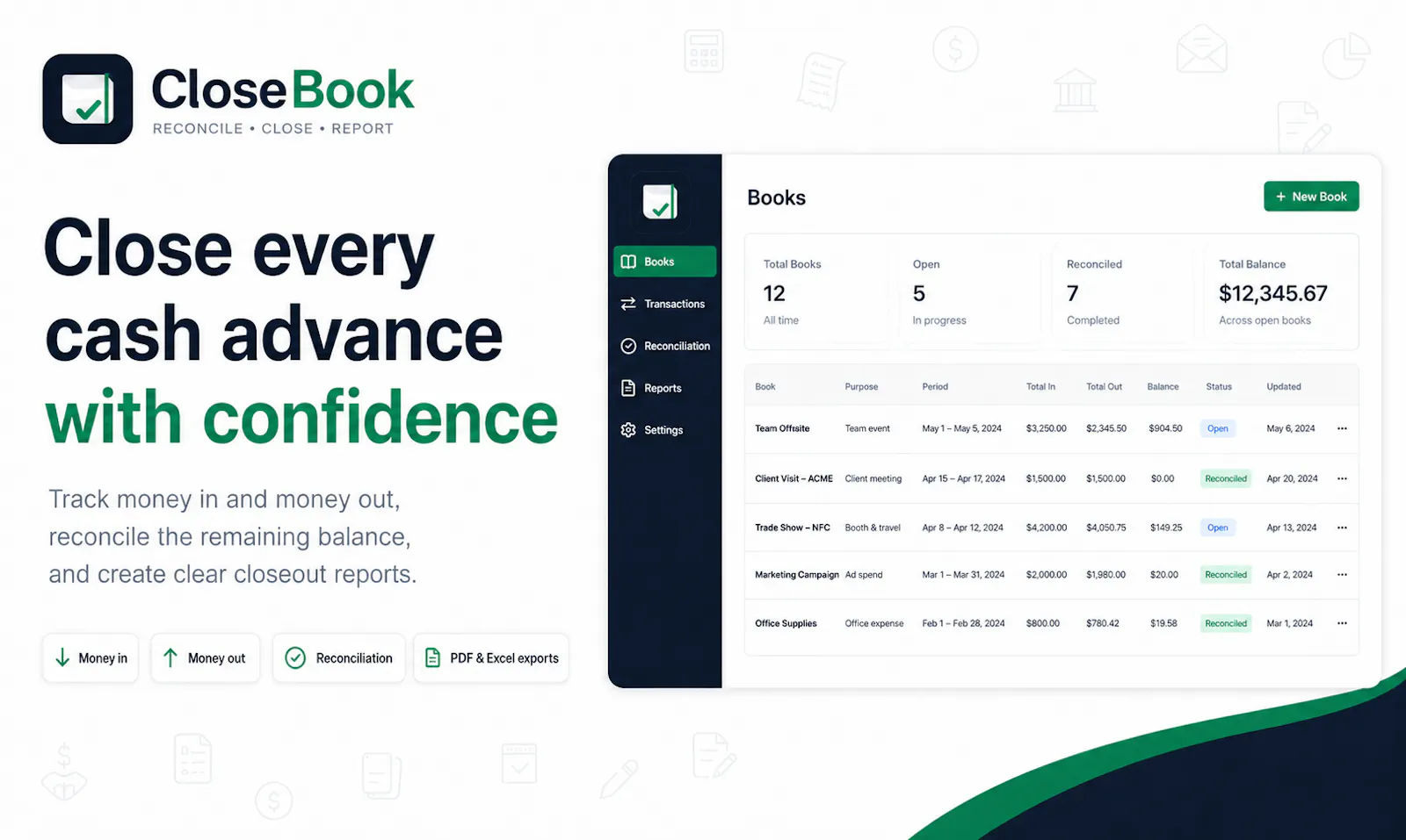 CloseBook screenshot 1