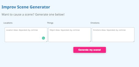 Improv Scene Generator gallery image