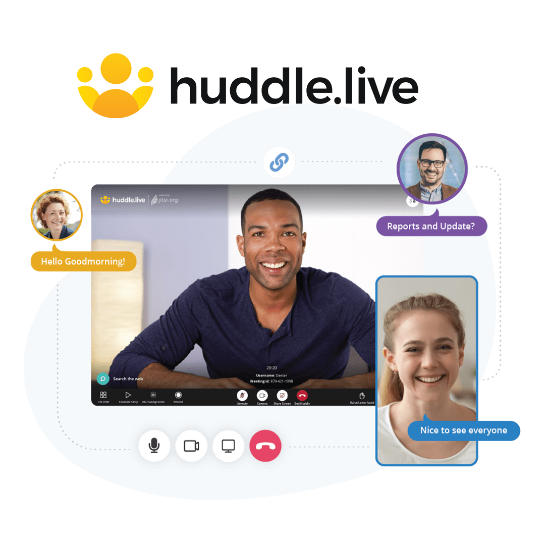 Best Free Video Conference huddle.live gallery image