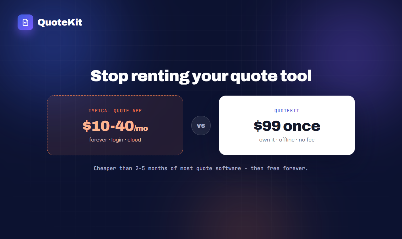 QuoteKit gallery image