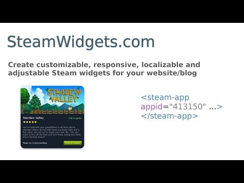 SteamWidgets gallery image