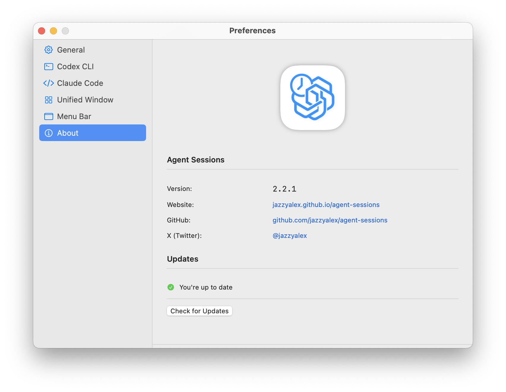 Agent Sessions  gallery image