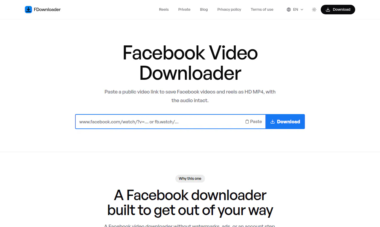 Facebook MP4 Video Downloader gallery image