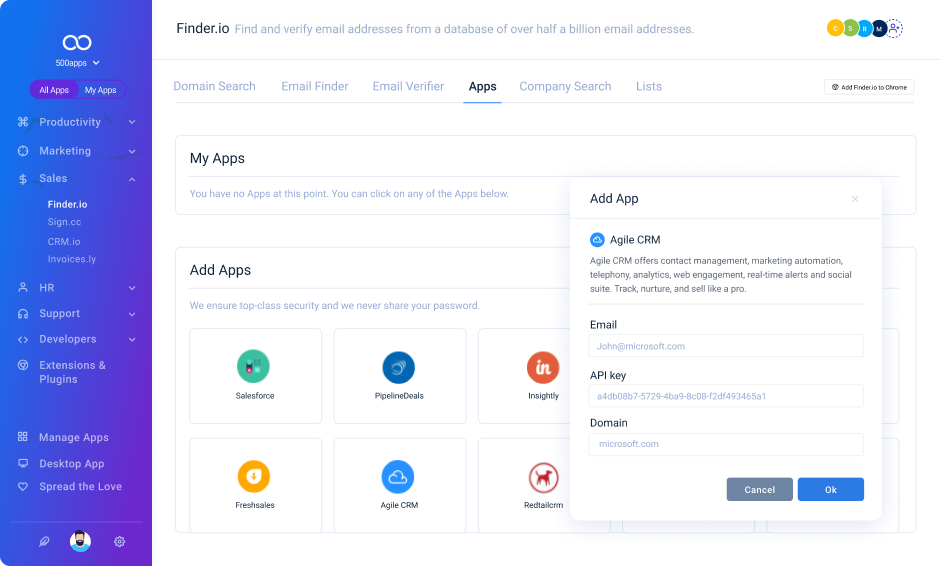 Finder.io by 500apps gallery image