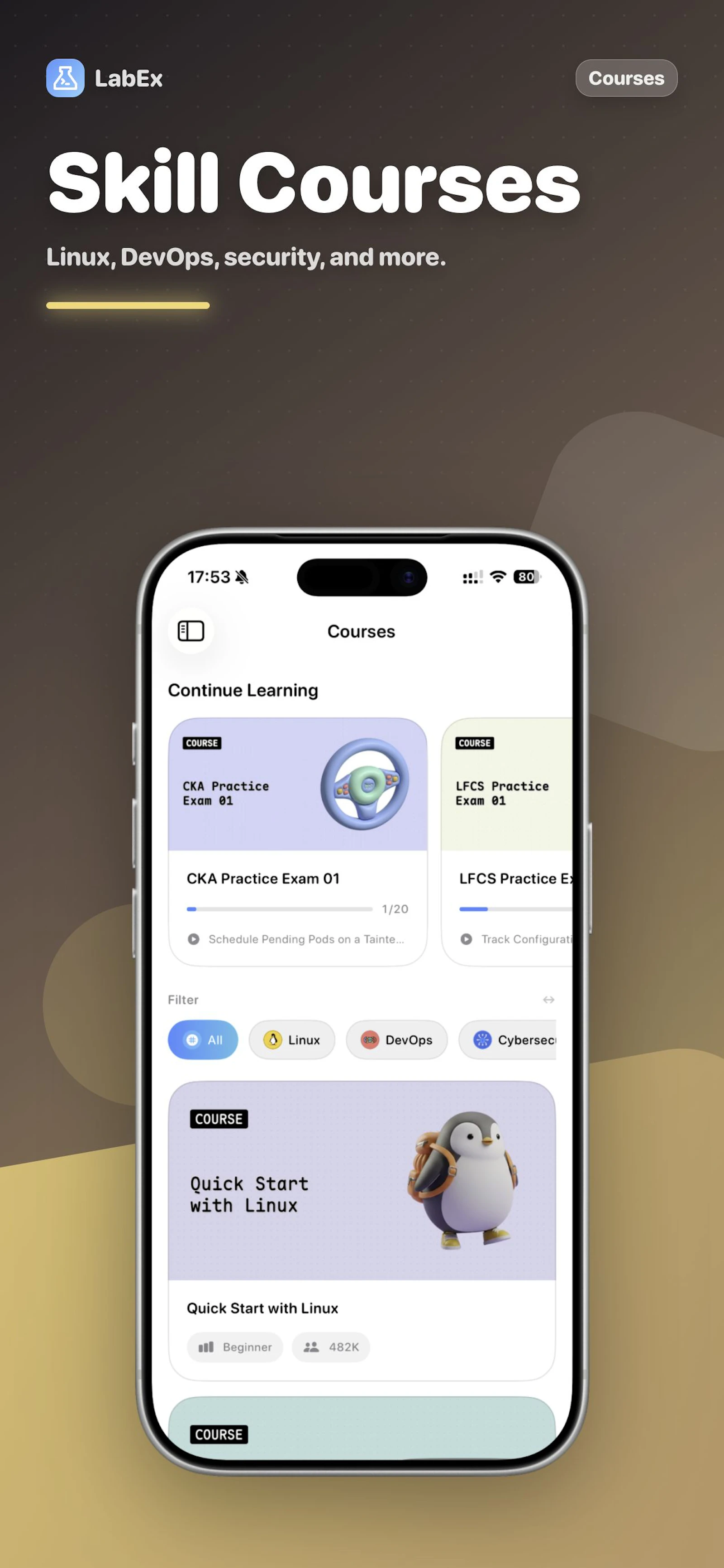 LabEx iOS screenshot 2