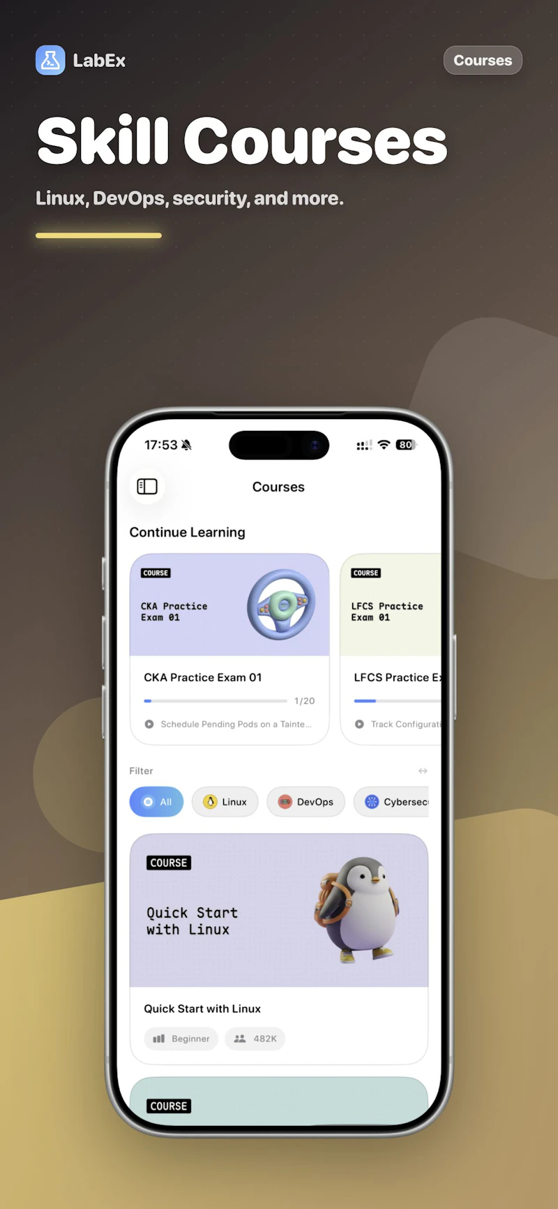 LabEx iOS screenshot 2