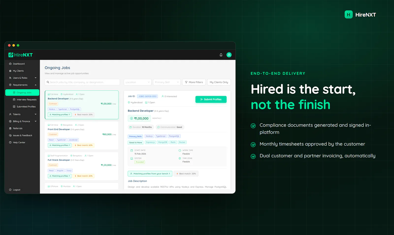 HireNXT screenshot 6