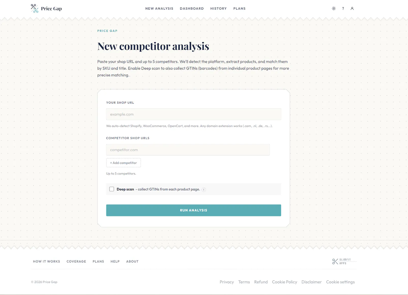Price Gap screenshot 1