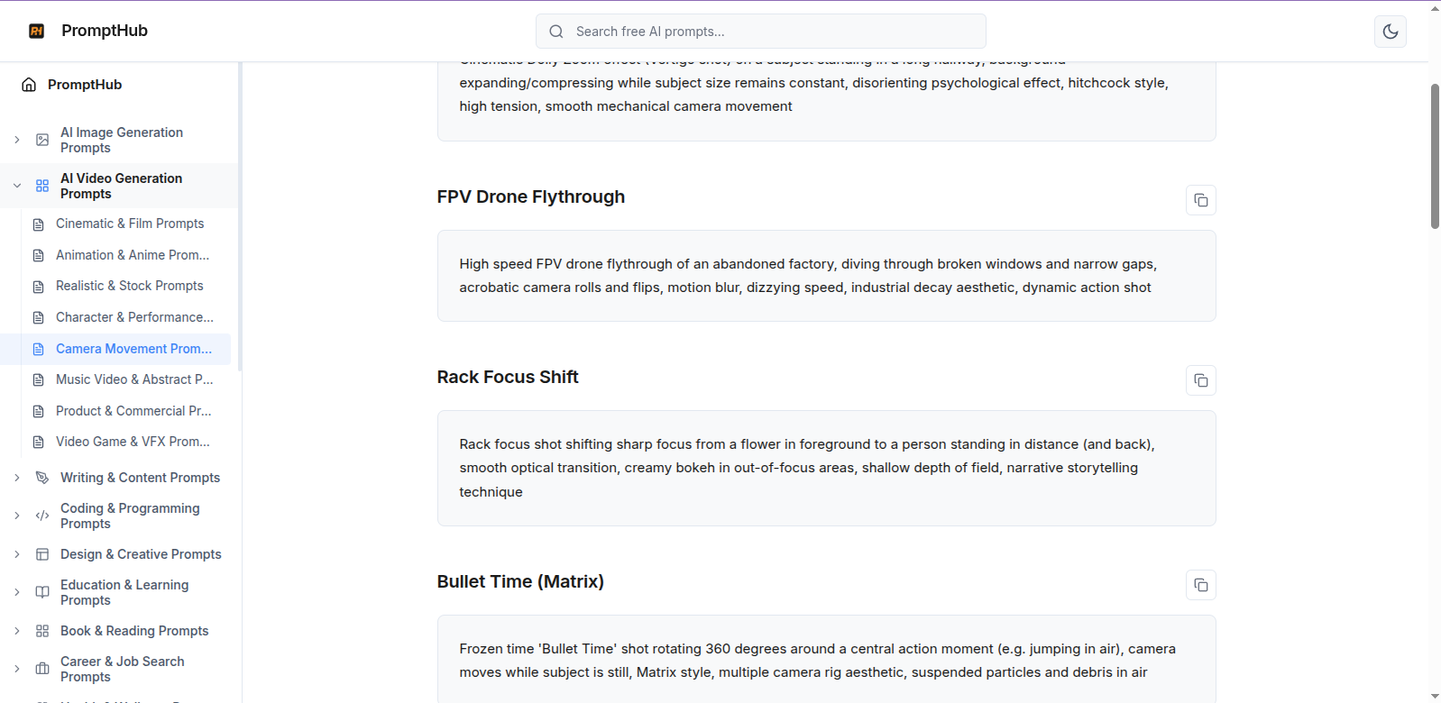 PromptHub gallery image