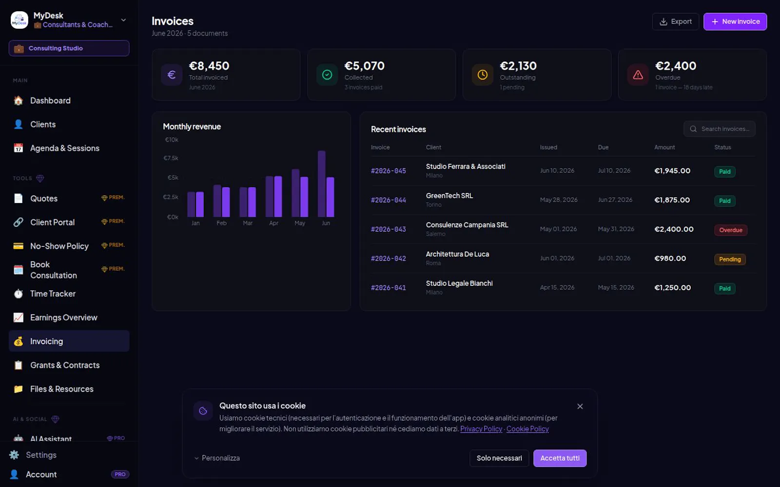 MyDesk screenshot 2