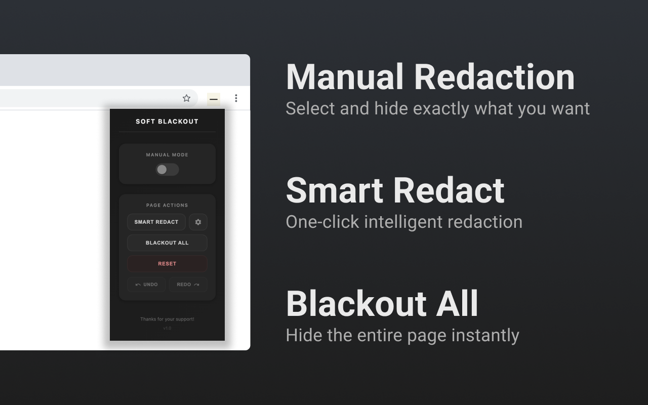 Soft Blackout gallery image