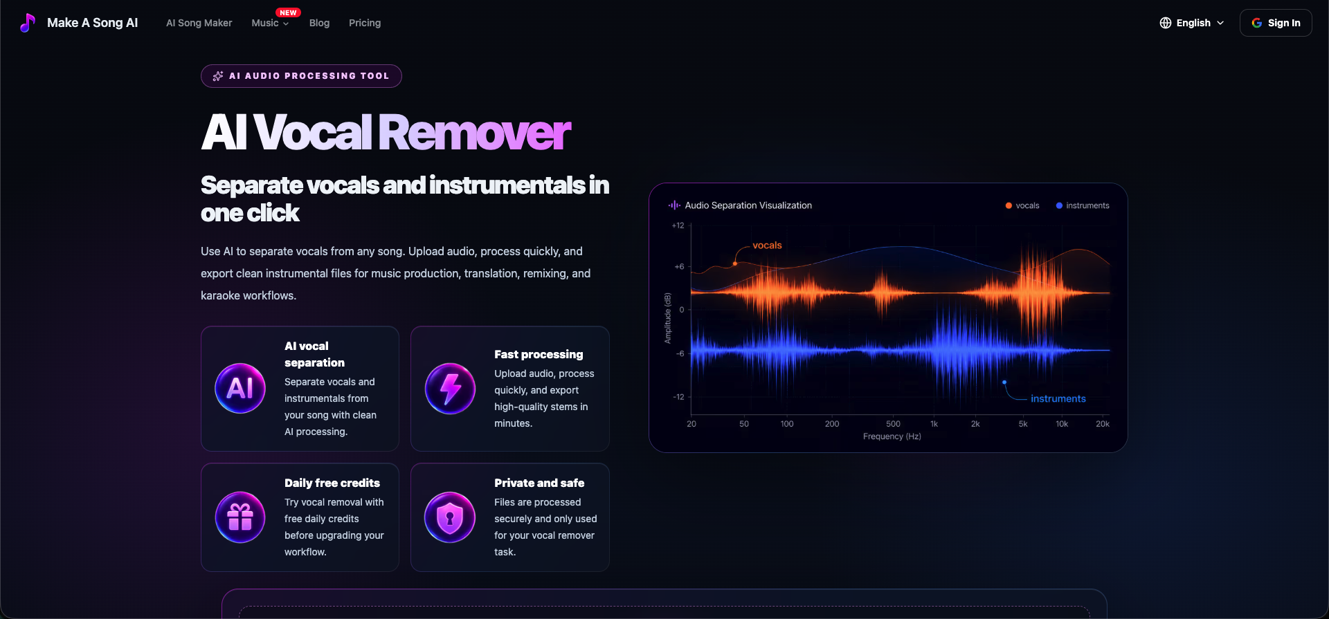 Make A Song AI gallery image