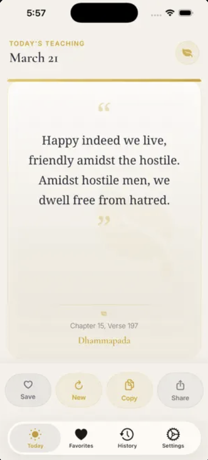 Daily Buddha - Quotes & Mantras