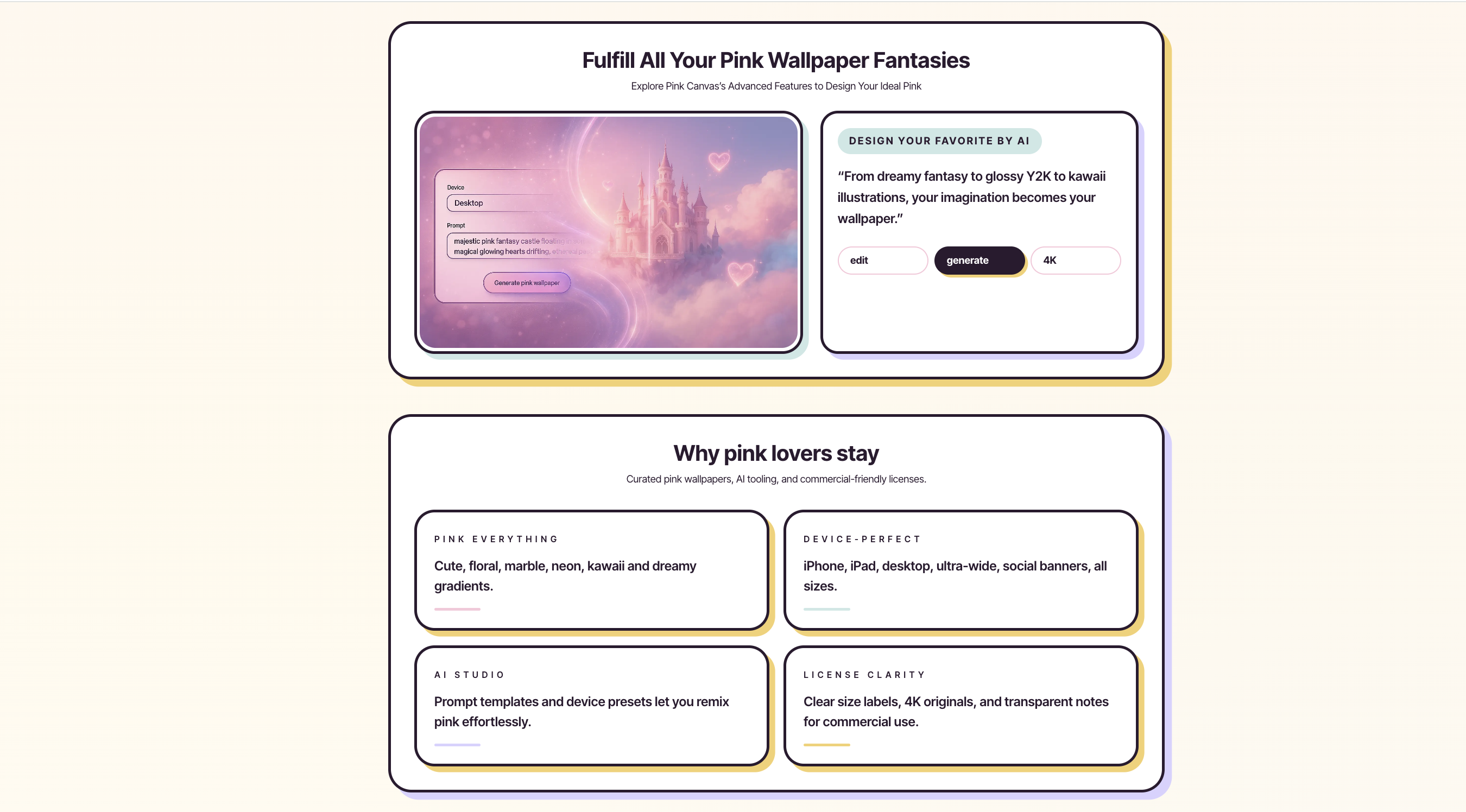 Pink Canvas gallery image