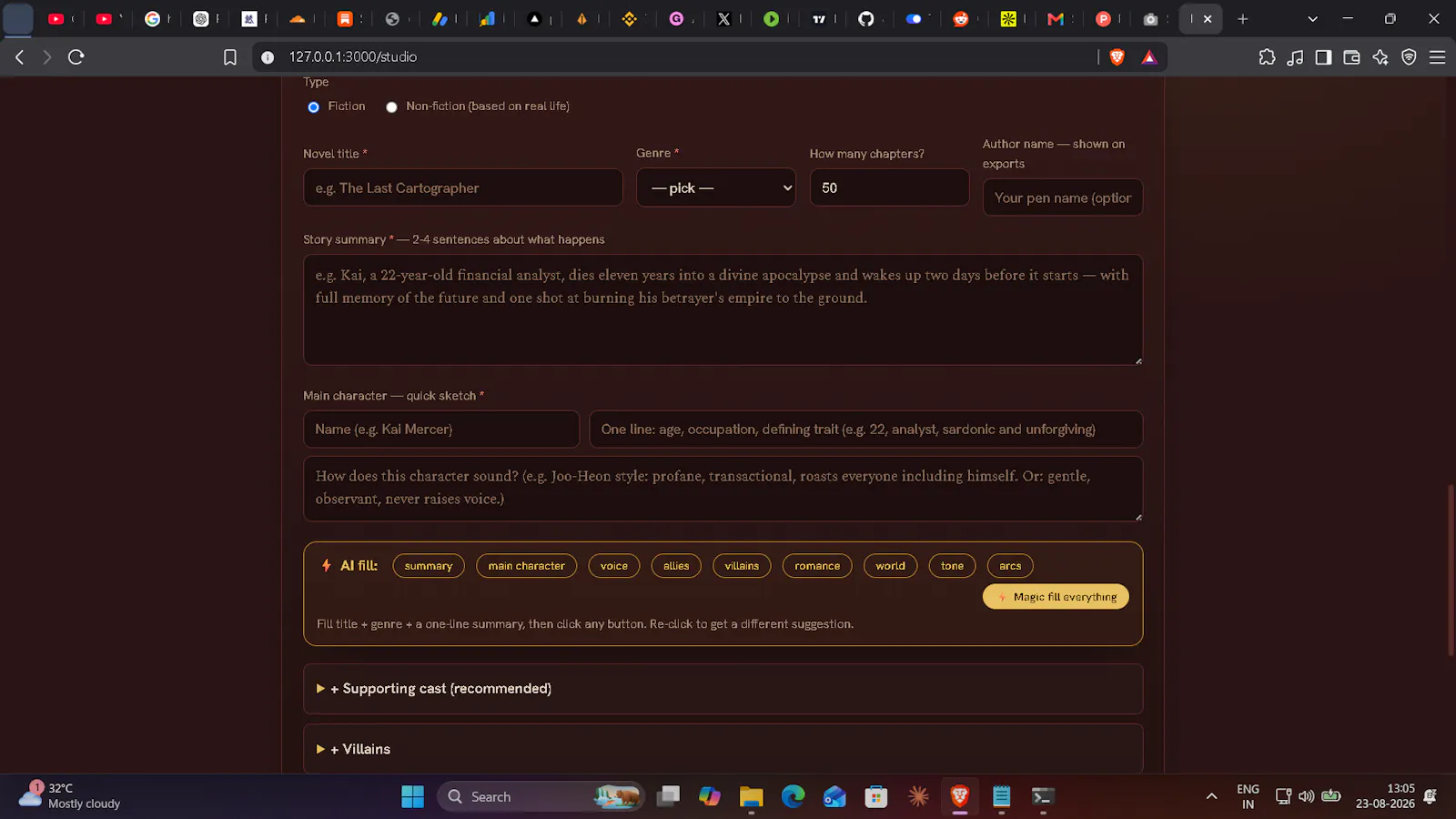 PenForge- Story Intelligence for Writers screenshot 2