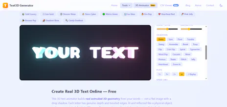Text3D Generator gallery image