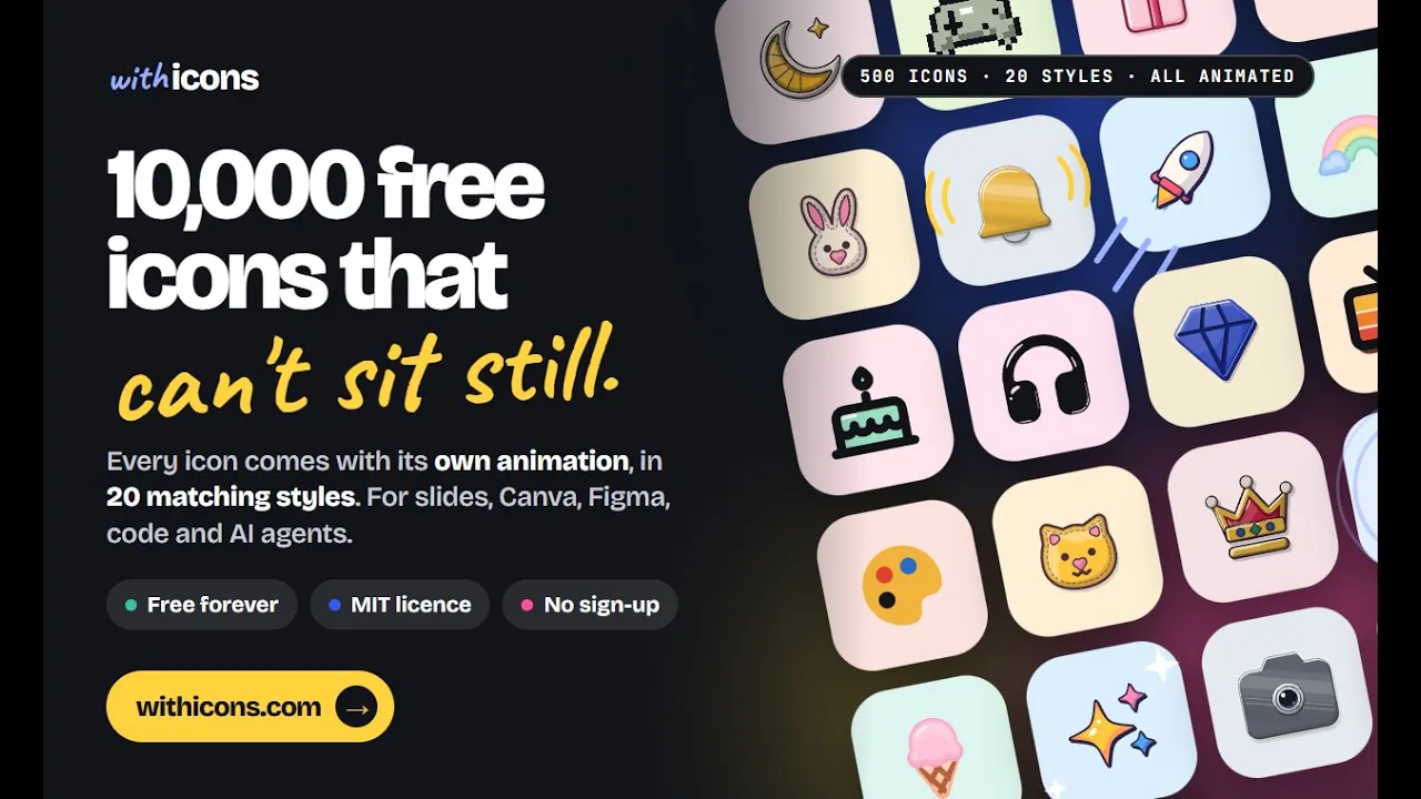 with Icons gallery image
