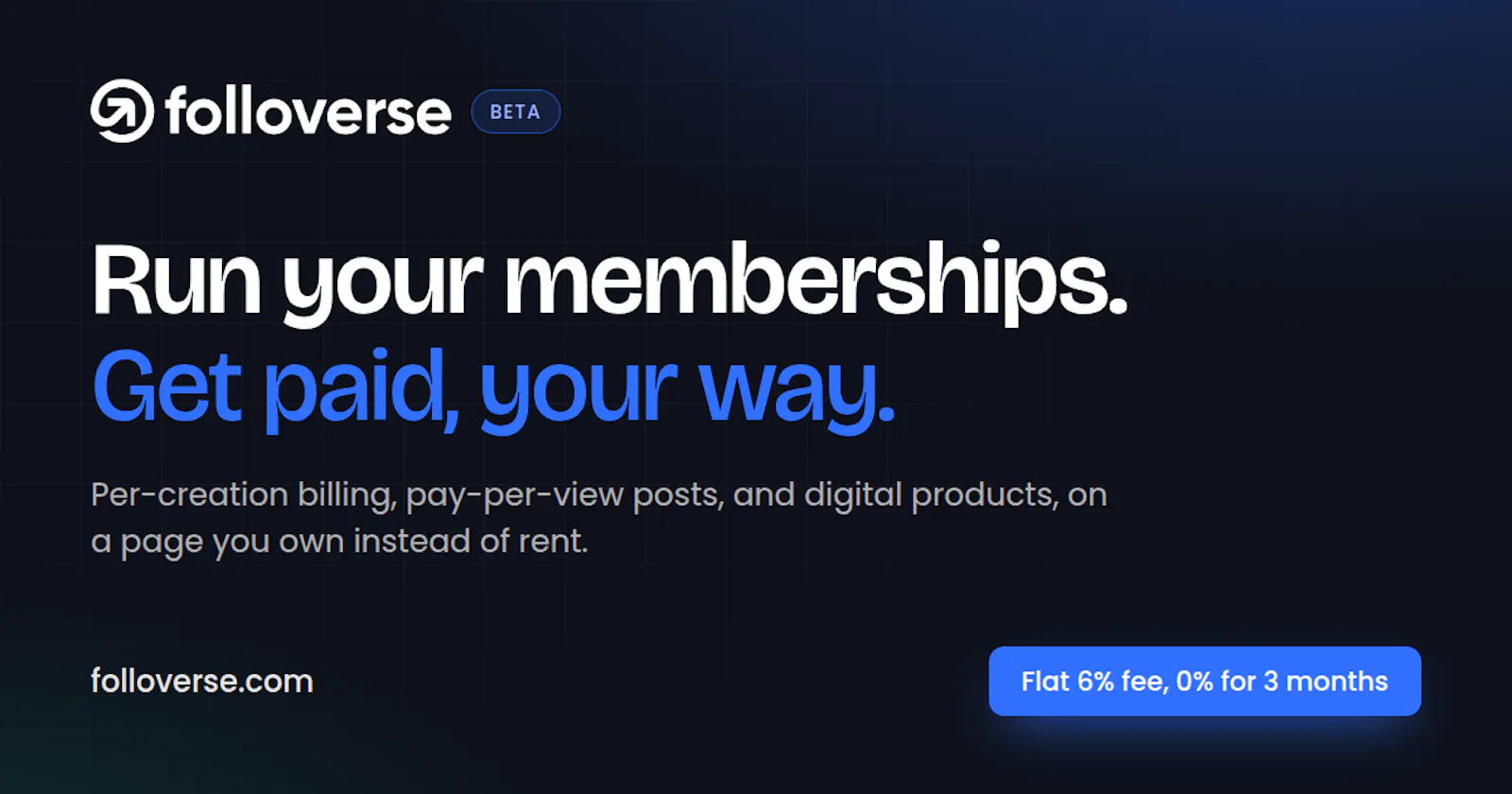 Folloverse screenshot 1