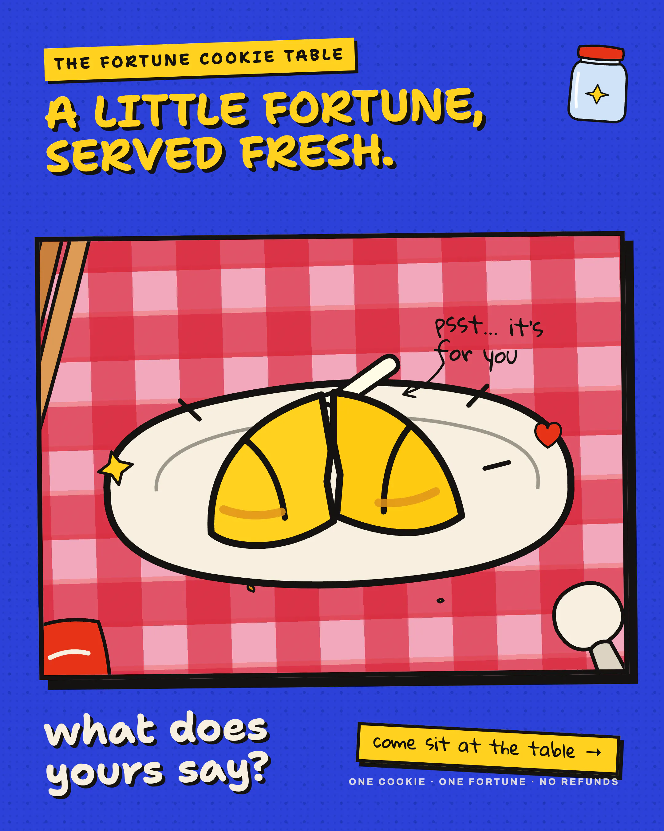 The Fortune Cookie Table