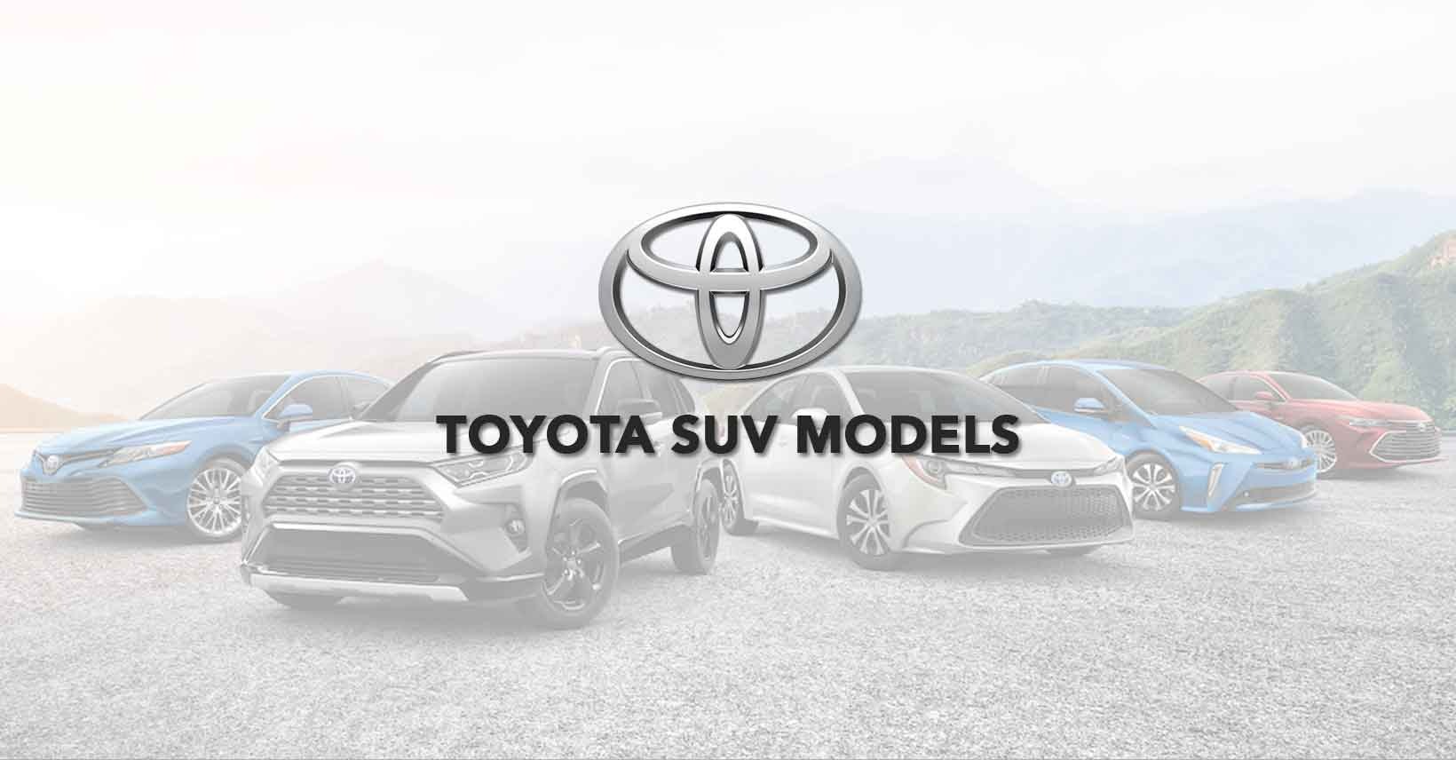 Toyota SUV Models gallery image