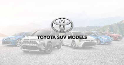 Toyota SUV Models gallery image