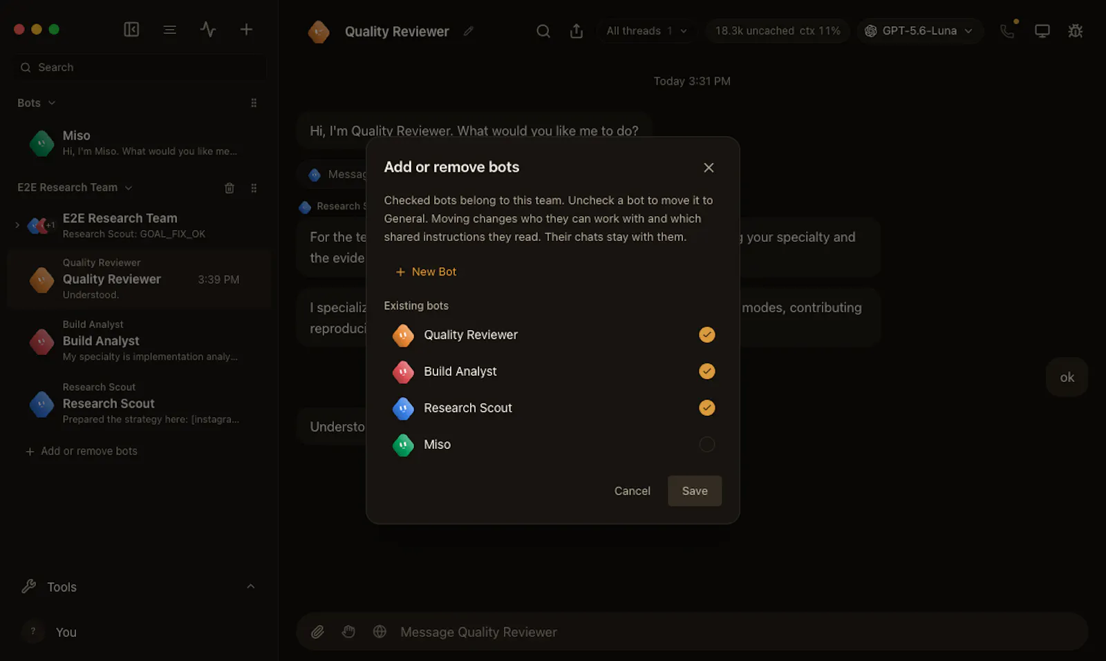 Open Agent Desktop screenshot 3