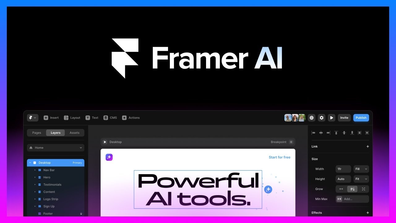 Framer AI gallery image