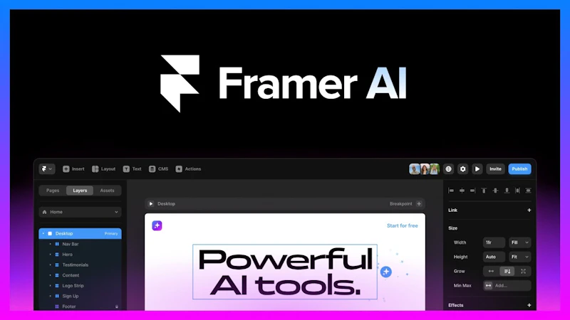 Framer AI screenshot 3