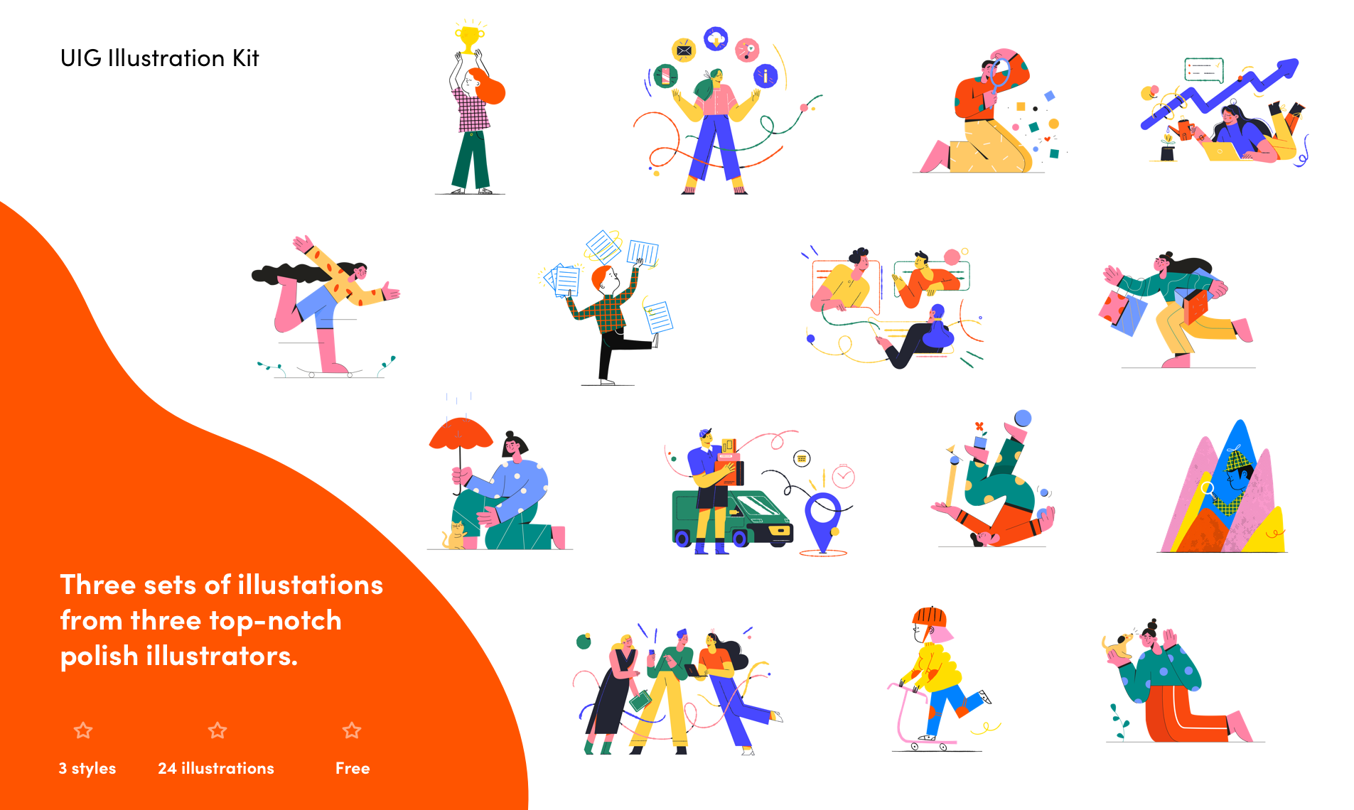 Freebie Illustration Kit gallery image