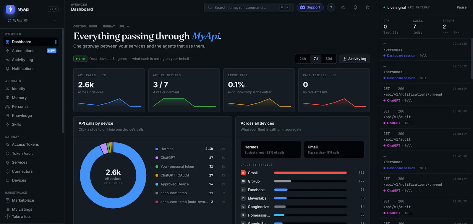 MyApi screenshot 2