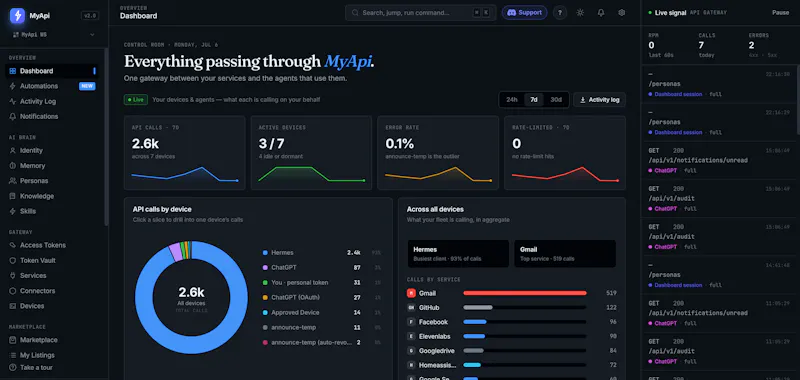 MyApi screenshot 2