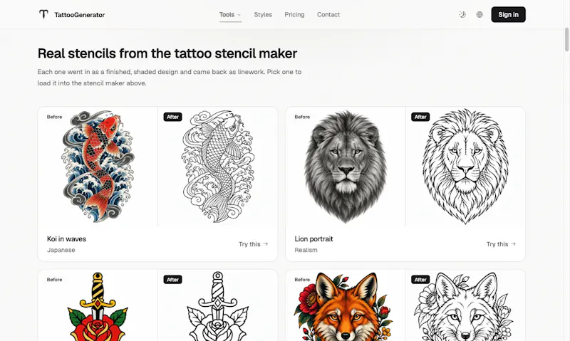 TattooGenerator screenshot 6