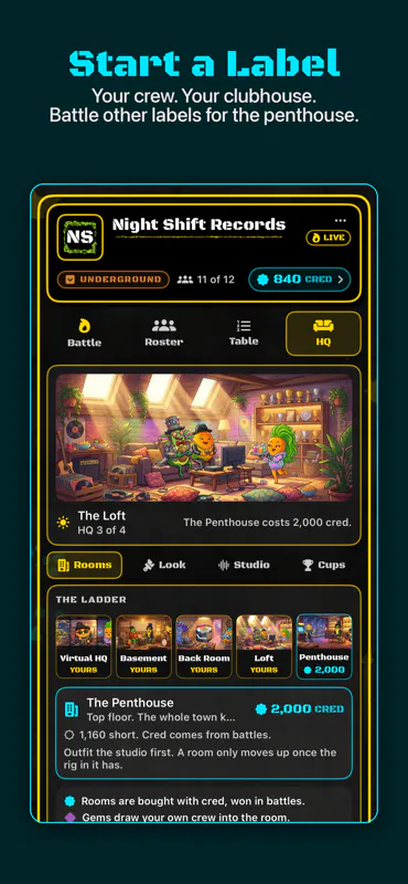Chart Topper: Music Career iOS Game screenshot 5