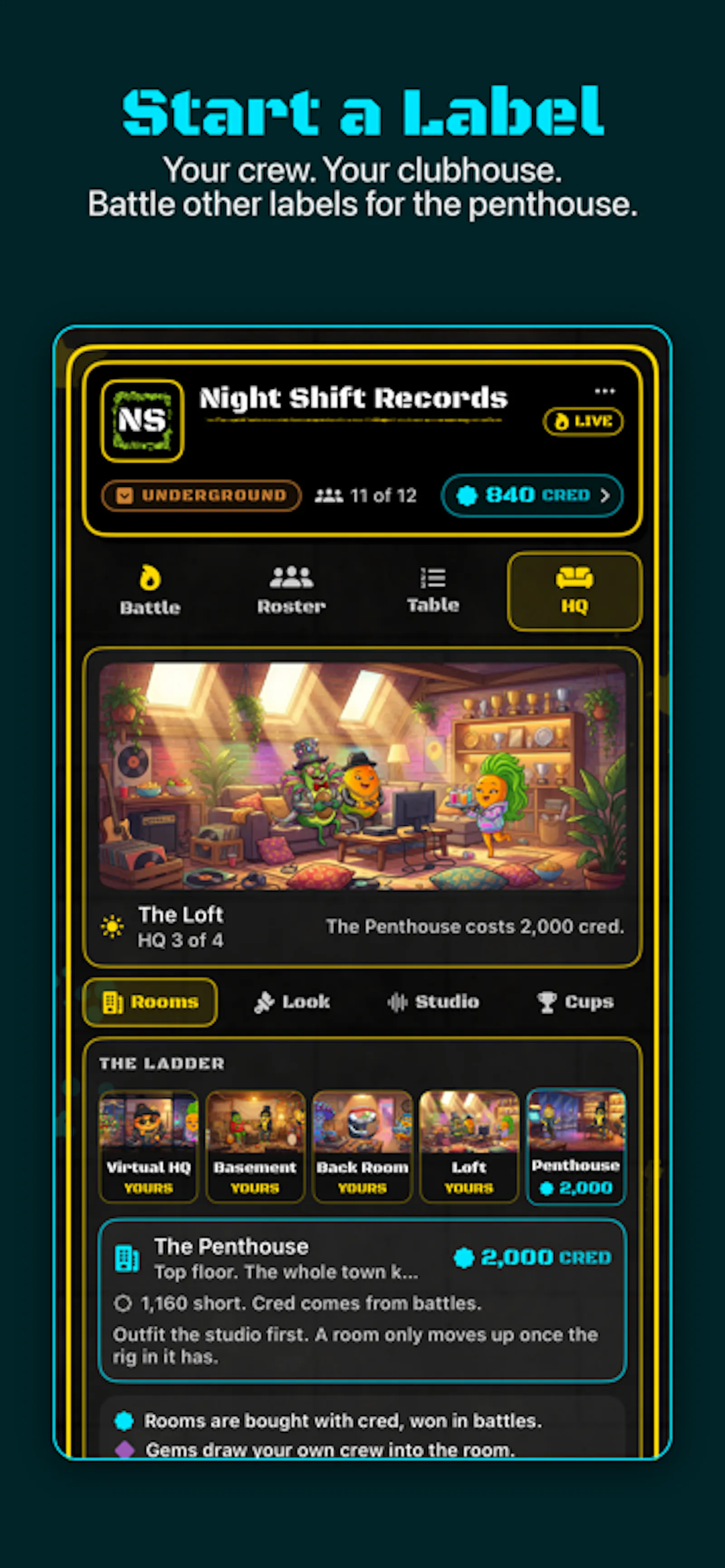 Chart Topper: Music Career iOS Game screenshot 5