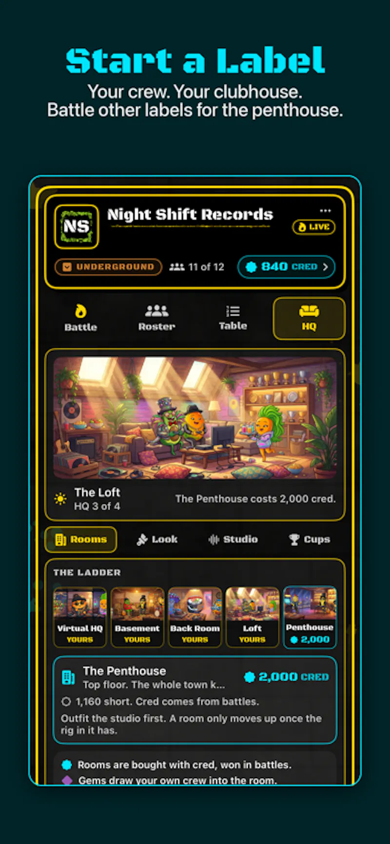 Chart Topper: Music Career iOS Game screenshot 5