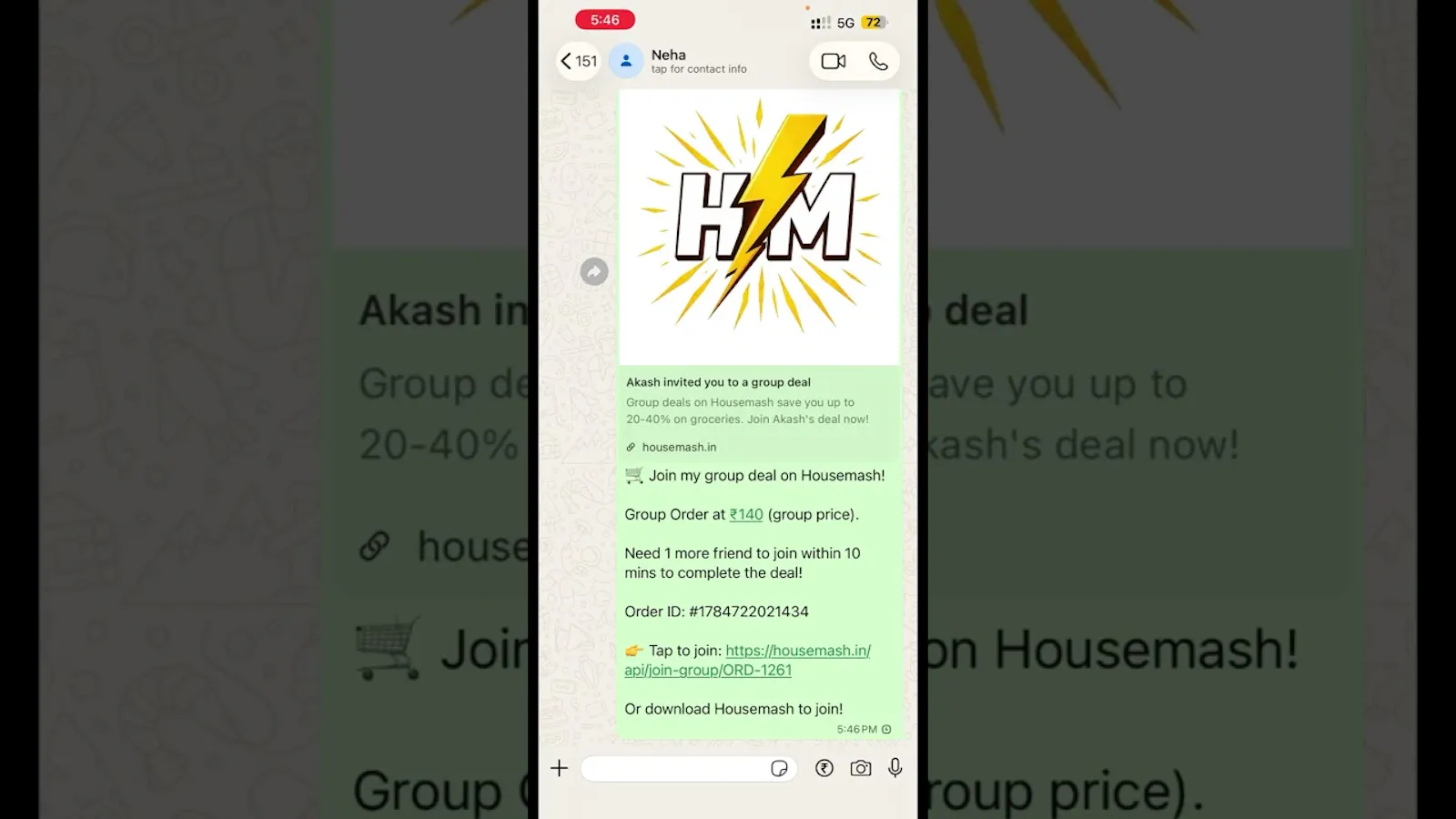 Housemash — Buy together. Save together. screenshot 1 (video preview)