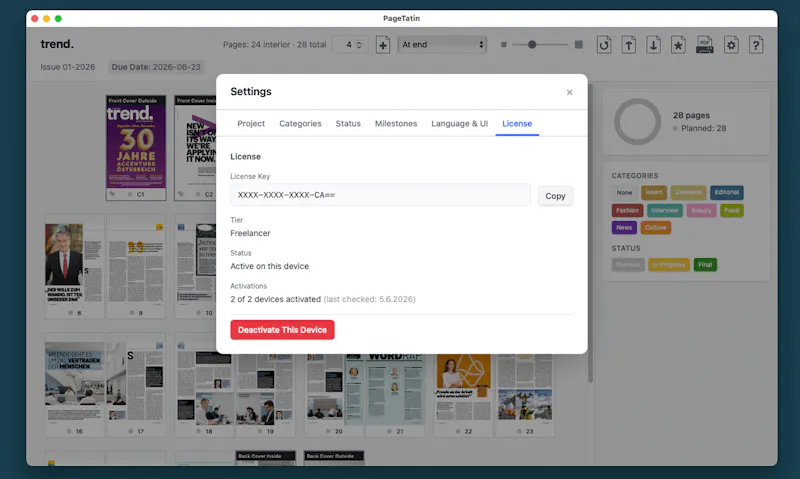 PageTatin screenshot 5