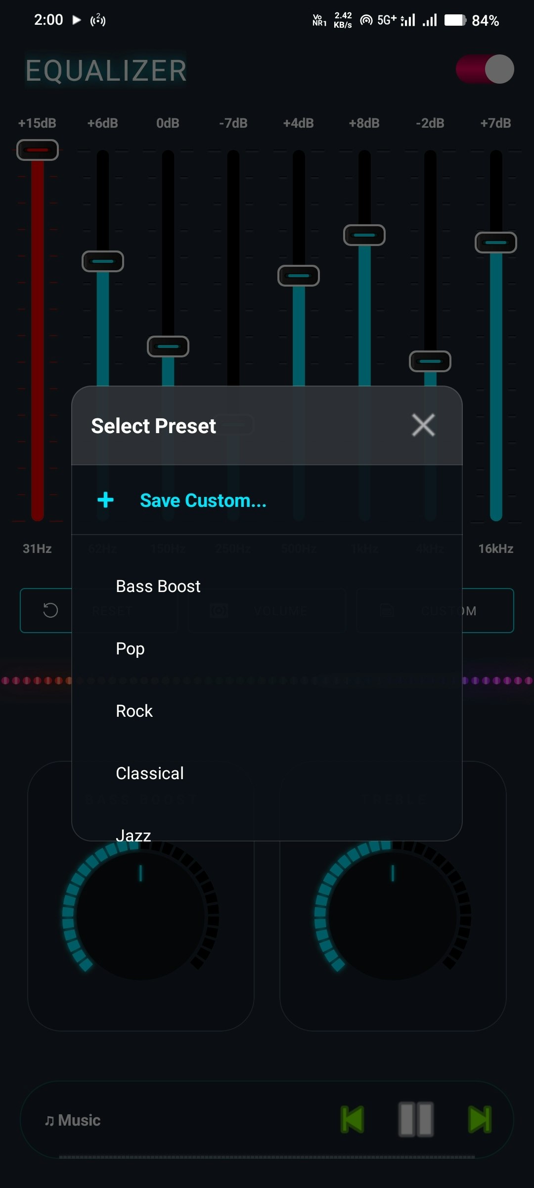 Bass Booster & Equalizer Pro App gallery image