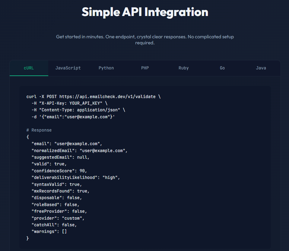 EmailCheck.dev gallery image