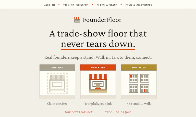 FounderFloor screenshot 2