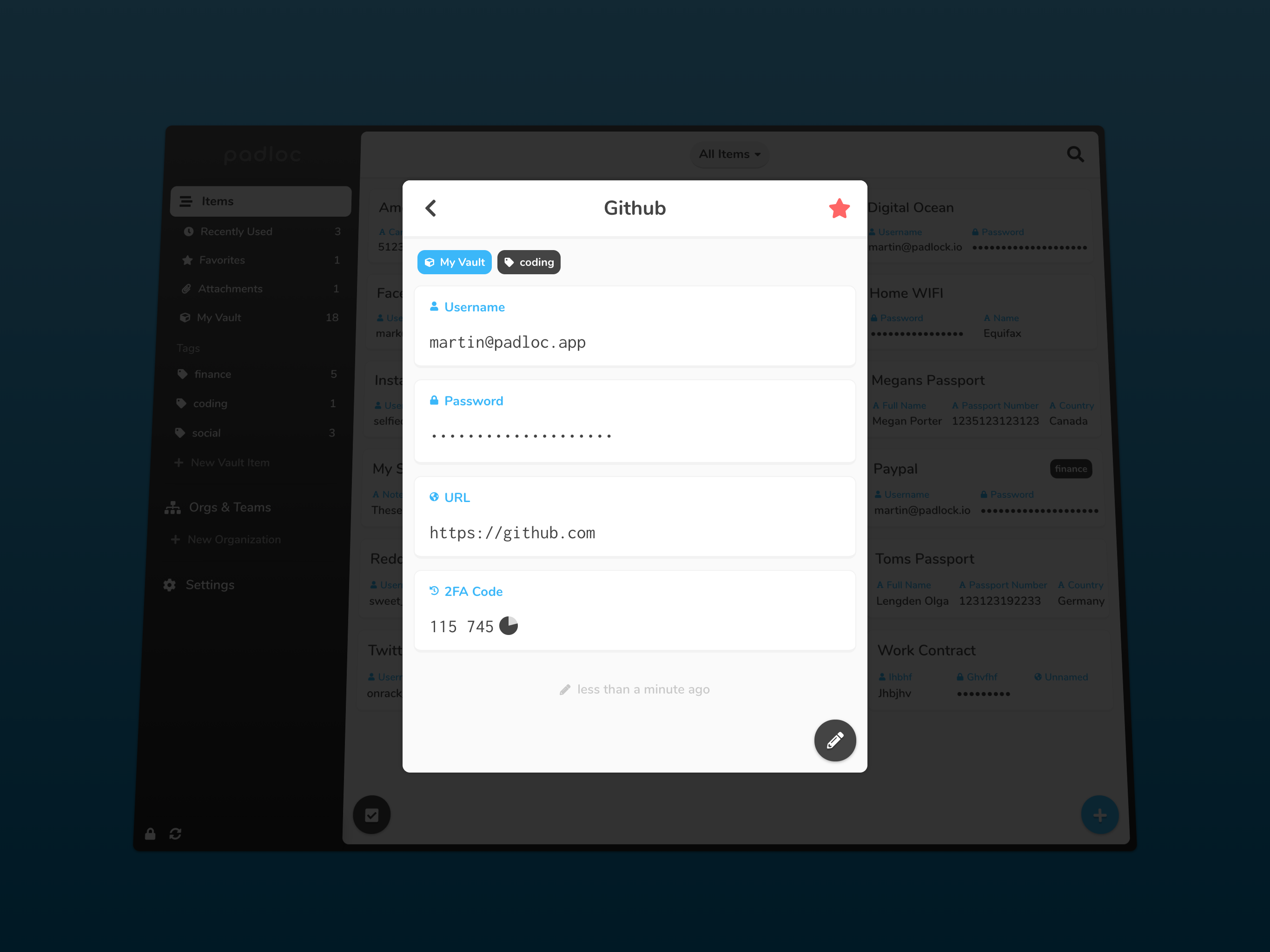 Padloc gallery image