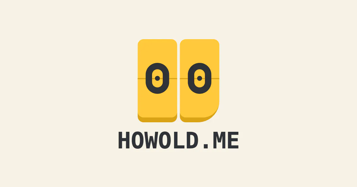 howold.me gallery image