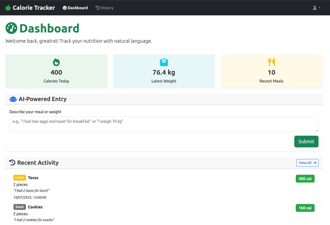 My Calorie Tracker gallery image