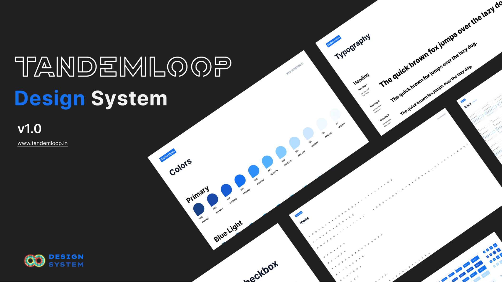 Sistema de diseño de tándemloop - Un sistema de diseño de código abierto fresco y limpio. media 1